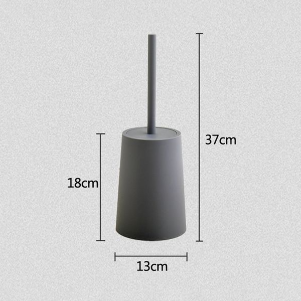 

long handle plastic bathroom toilet brush home cleaning tool with base holder useful other bath toilet supplies