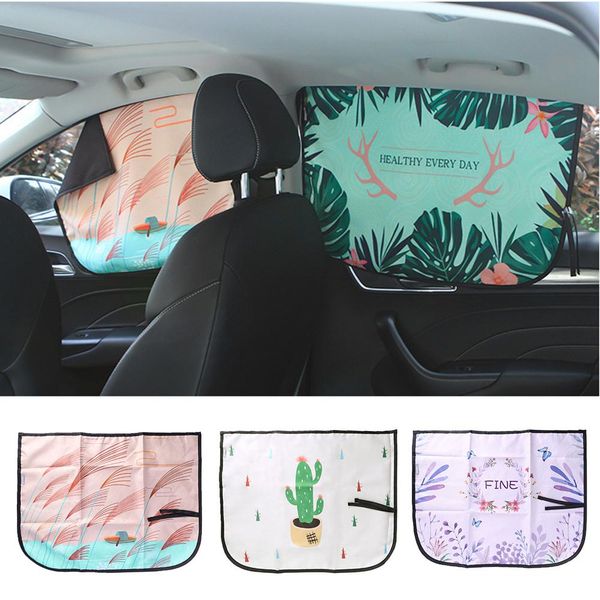 

universal 1 pc car side window sunshade curtain sunscreen baby sun shade solar uv protection 4 styles