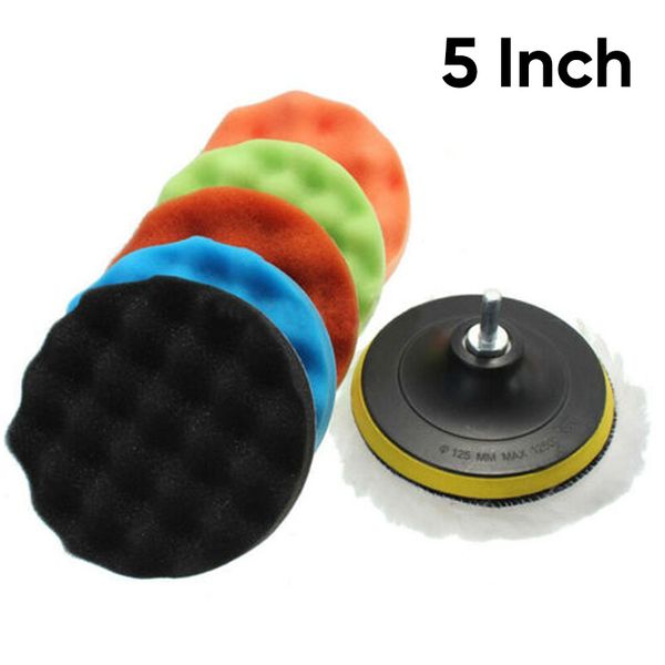 

adhesive buffing pad backer cleaning polishing buff waxing care pads kit set for car polisher