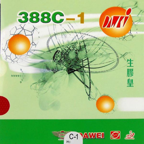 

original dawei 388c-1 king of medium pips-out table tennis pingpong sheet rubber without sponge