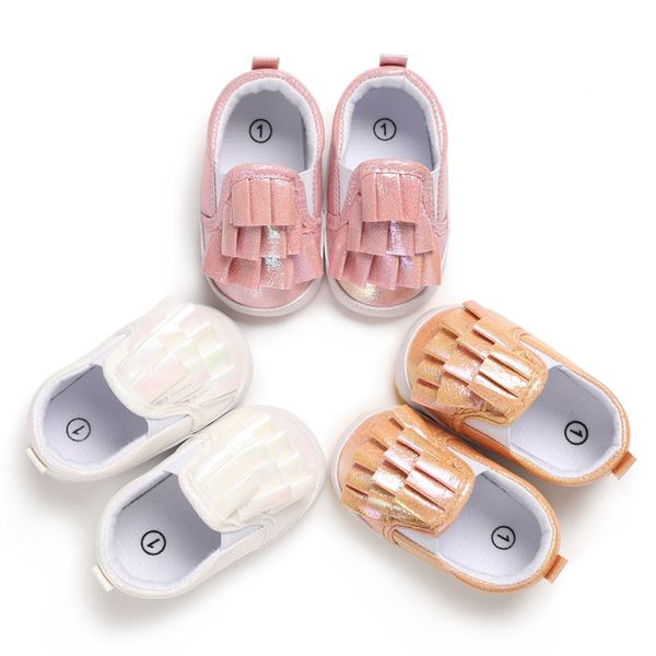 

2020 newborn shoes toddler infant girl soft bottom baby fringe shoes indoor first walker b238 tx02