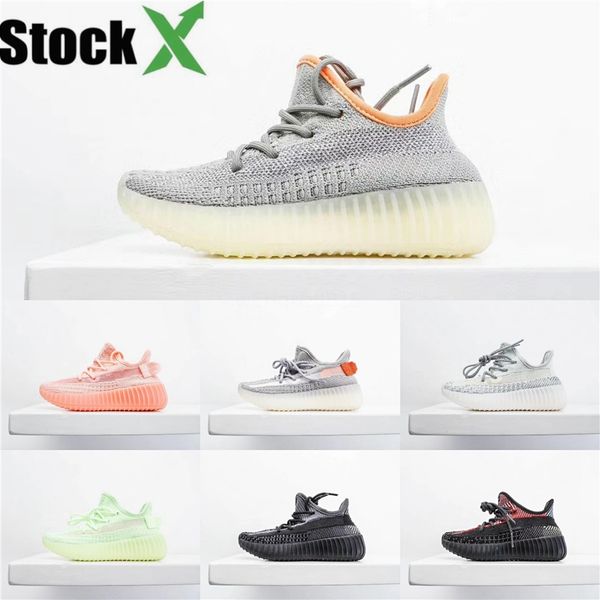 

true form infant v2 hyper space kids running shoes clay kanye west fashion toddler trainers big small boy girl children toddler sneaker08#60