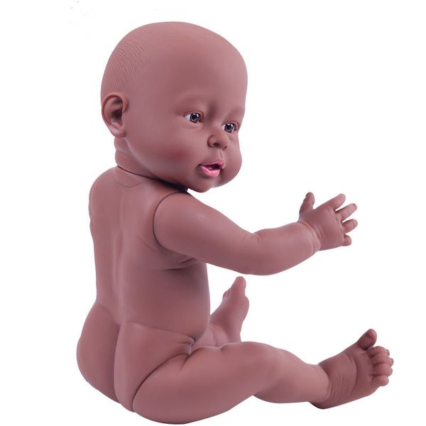 posing baby doll for photography