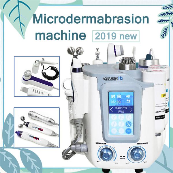 

portable 3 in 1 hydro microdermabrasion hydra facial deep cleaning bio microcurrent face lift skin tightening treatment spa beauty machine