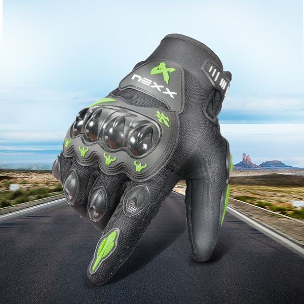 

motorcycle gloves electric bike cycling glove winter men touch screen full finger motorbike moto bicycle bike motocross, Black