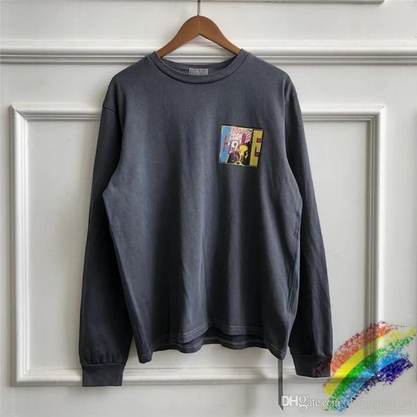 

long sleeve t-shirts men women 1 streetwear tees mens, White;black