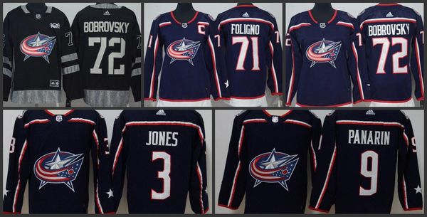 blue jackets bobrovsky jersey