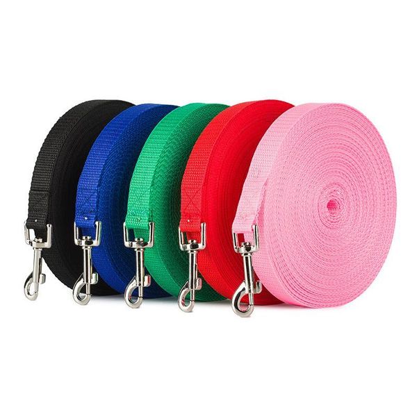 

dog leash for medium large dogs pet puppy cat walking training lead rope nylon rope long leashes 6m 10m 15m 20m 30m 50m
