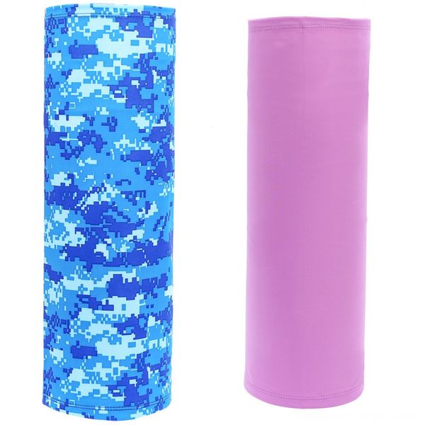 

lgfbm cycling face mask ice silk scarf summer anti-uv anti-sweat breathable sports sun protection running scarf face mask, Black