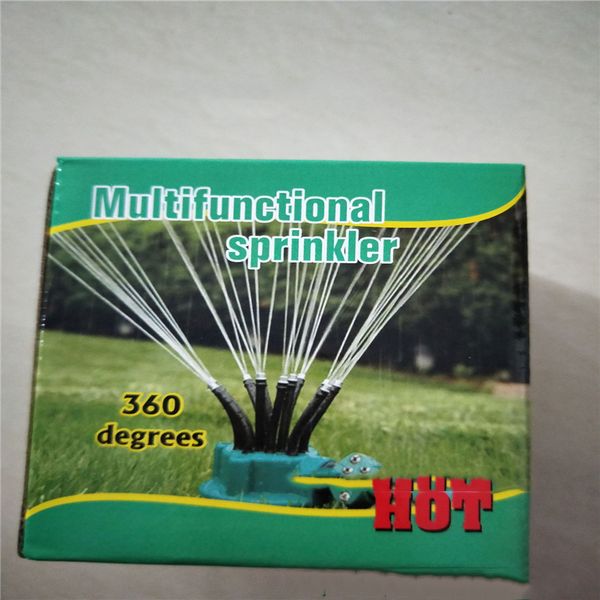 

360 degree rotating sprinkler automatic multi-head water sprinkler garden watering for garden irrigation roof cooling