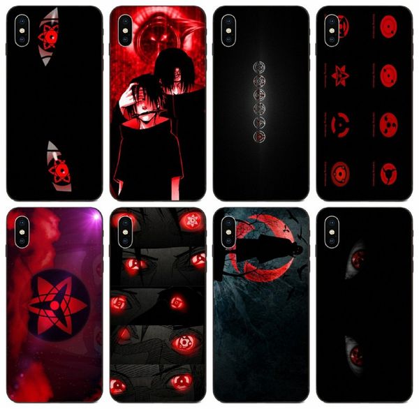 

tongtrade] sharingans eyes naruto case for iphone 11 pro x xs max 8s 7s 6s 5s 4 samsung s10 lite s10 5g huawei p9 htc desire 816 cover case