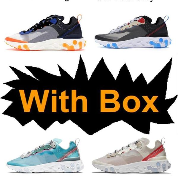

2020 undercover x upcoming epic react element 87 designer with box running shoes total orange royal tint women 87 desert ing