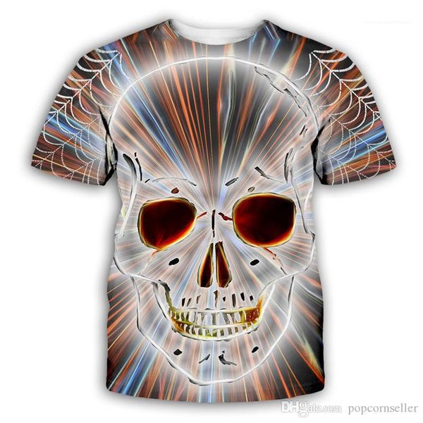 

digital printed crew neck short sleeve t-shirt fashion mens fashion designer mens tshirts casual 3d, White;black