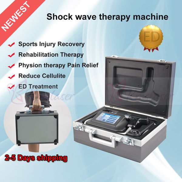 

new arrival medical equipment shockwave therapy portable