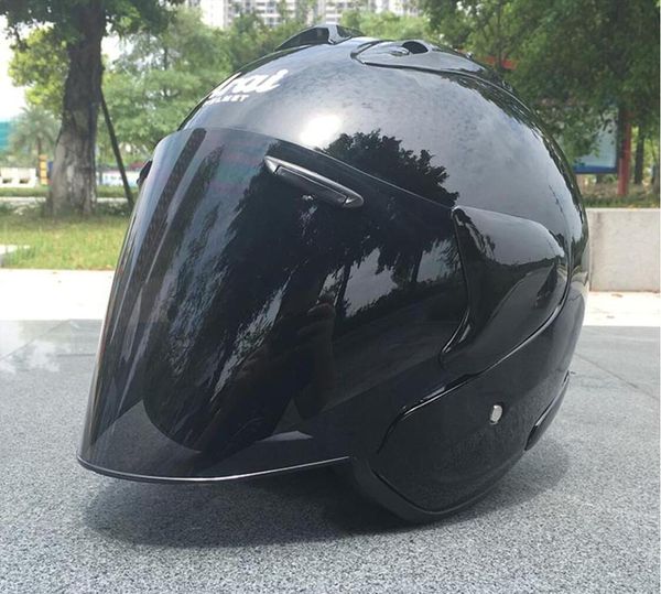 

2019 arai helmet motorcycle helmet half open face motocross size: s m l xl xxl