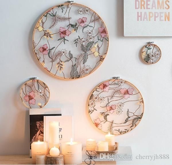 

northern europe hand embroidered stretch embroidered garden ornament wedding decoration display rack ornament bedroom living room lobby