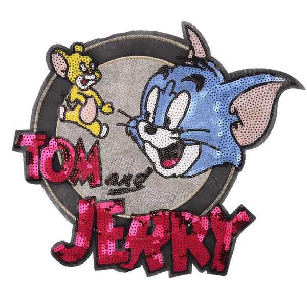 

вышивки блестками, кошачьи заплатки для курток, вышитые аппликации мыши, значки аппликации для джинсов, заплатки для одежды, Black