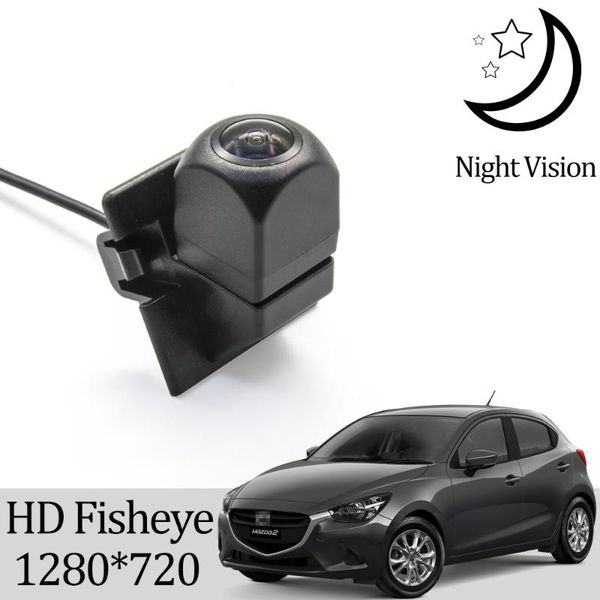

owtosin hd 1280*720 fisheye rear view camera for 2 2016 2017 2018 hatchback car reverse parking accessories