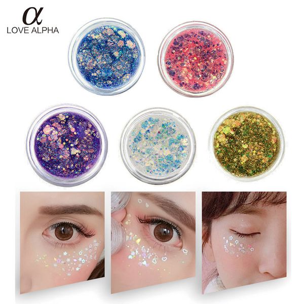 

makeup stage makeup gel cream sequin monochrome pearlescent wet eye shadow beauty for ing