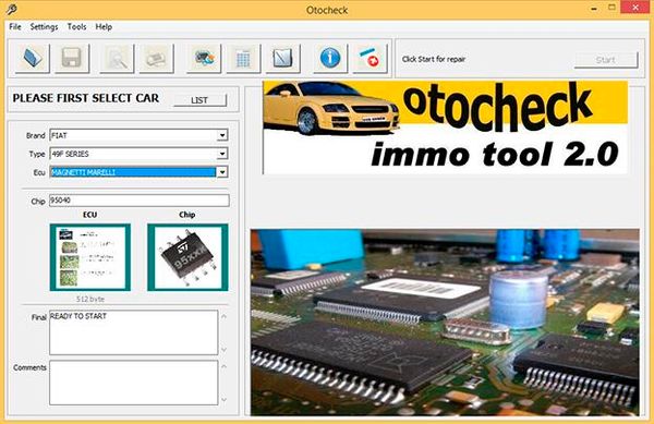

otocheck immo tool v2.0 на английском языке