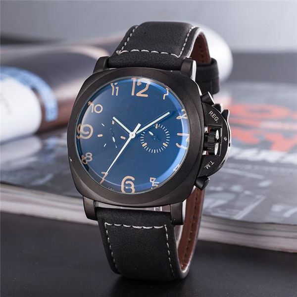 

2019 Super hot Itary марка мужчины спортивные часы Officine черный ремешок автоматические мех
