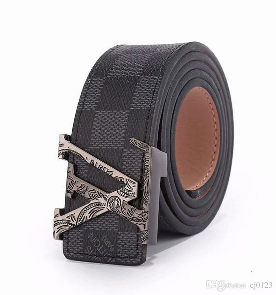 

2019 luxury belt buckle genuine leather luxury belts mans belt mens designer belts women designer belt .1687, Black;brown