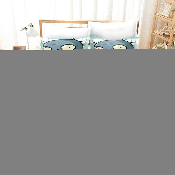 

3d завод зомби печати комплект постельных принадлежностей пододеяльники наволочки цельный утешитель наборы постельных принадлежностей постел