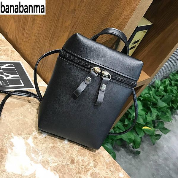 

banabanma women lady fashion pu leather handbag shoulder satchel bucket cross body bag zk10