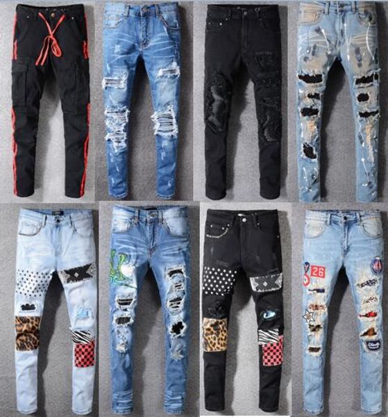 designer jeans ripped