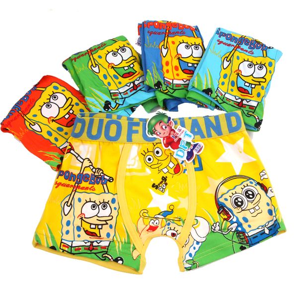 

5 pcs/lot cartoon boys underwear summer soft breathable kids baby boxer children's clothing kawaii boy briefs underpants 3-12 y, Camo