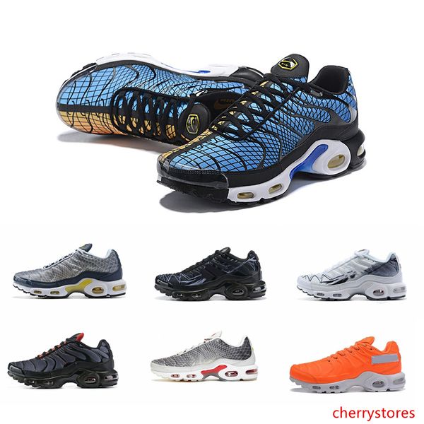 

2019 tn plus se greedy running shoes mens trainers mercuial chaussures tns orange blue black breathable sneakers zapatillas de sports 40-46