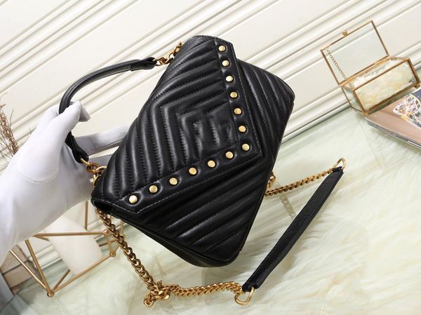 

бесплатная доставка хорошее качество женщины дизайнер сумка сумочка натуральная кожа кошелек для женщин роскошный дизайнер сумка заклепки же