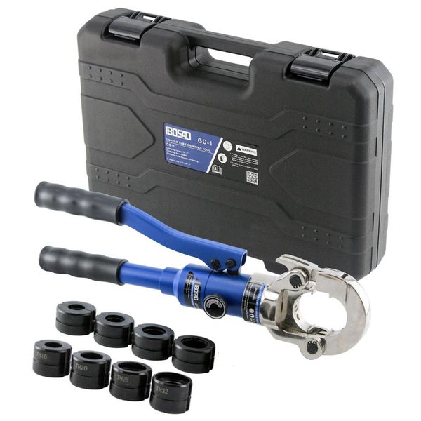 

hydraulic pex pipe crimping tool clamping tools with th+v jaws gc-1632