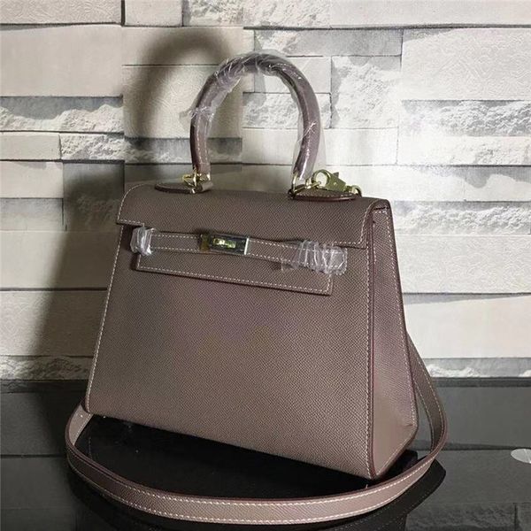 

hems classic kely bags luxury designer handbags genuine cowhide leather tote clutch shoulder bag purses crossbody bag three sizes