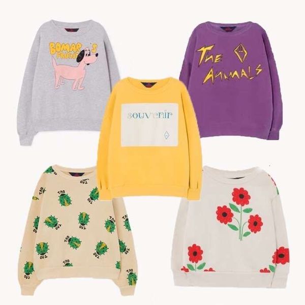 

kids sweatshirt 2020 new tao spring boys t-shirts baby girls clothes the animals cotton soft tee shirt children sweatshirts y200704, Blue