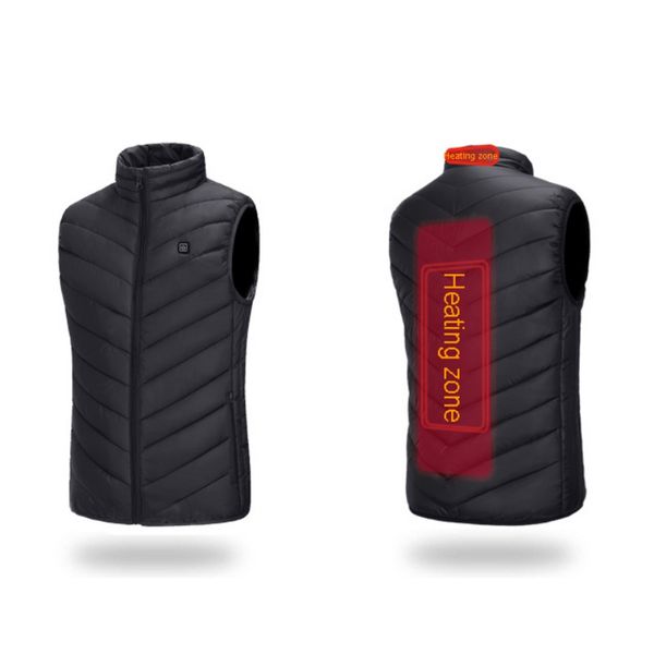 

новый usb отопление жилет зима тепловой ткань перо кемпинг пешие прогулки теплая охотничья куртка открытый мужчины электрический обогрев жил, Gray;blue