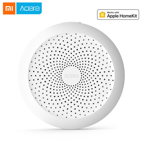 

Оригинальный Xiaomi Aqara концентратор Ми шлюз с RGB Led ночник Смарт работы с Apple, для Homekit