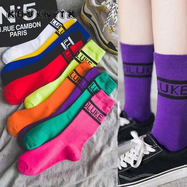 

весна multicolor полосатые женские черные носки для женщин хлопка письмо носка harajuku женский мода электронной девушка комфортабельной пов, Black;white