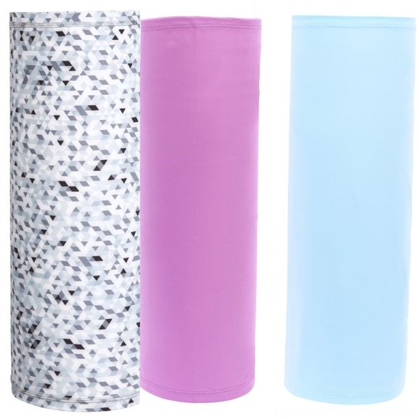 

8dhho bicycle magic bandanas outdoor sports riding mask bike headband breathable seamless scarf cycling scarf face cover ski mask, Black