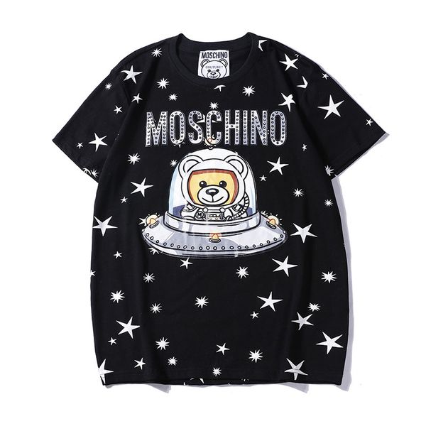 

Мода хлопок с коротким рукавом футболка мужская звездное печати Майка человек то