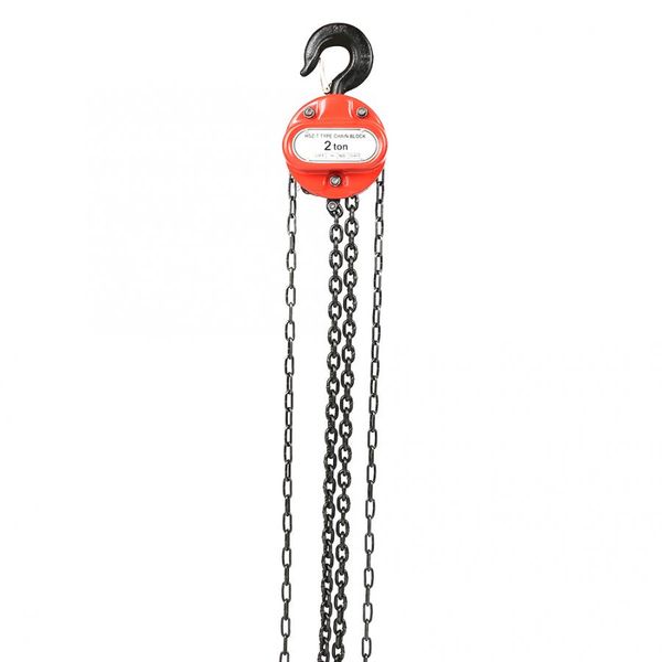 

2t chain puller block fall chain hoist hand tools lifting with hook lifting tools hoist block