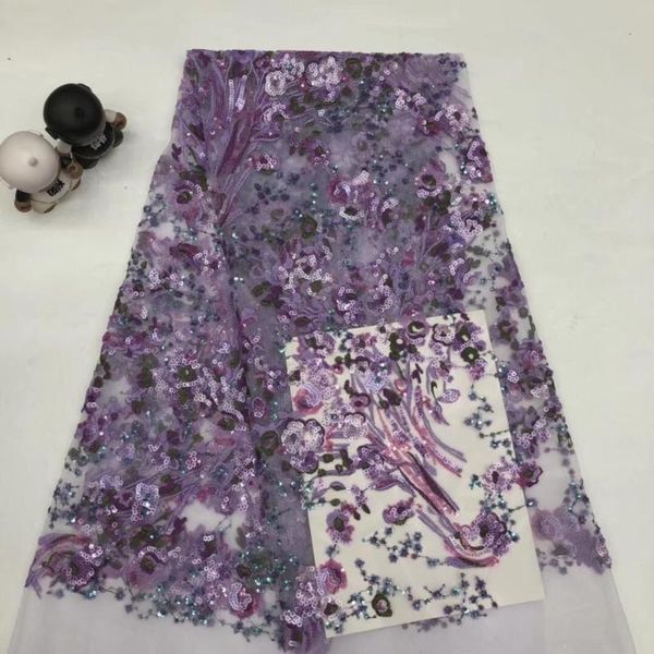 

sequins lace fabrics 2020 embroidered mermaid reversible sequin polyester fabric wedding zp1142-3, Pink;blue