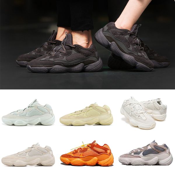 

fashion brand desert rat 500 bone white super moon yellow utility black blush desert rat kanye 500 men shoes women trainers sneakers