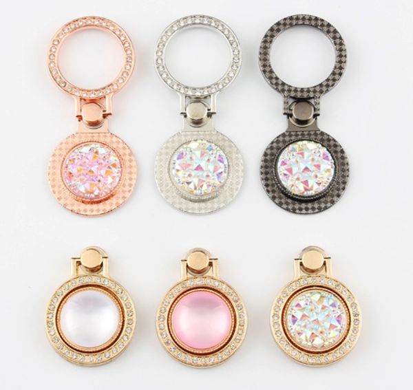

new phone holder diamond bling metal finger ring holder 360 degree cell phone stand bracket for iphone 7 8 x xr xs phone