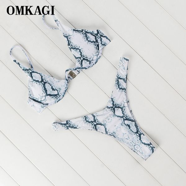 

omkagi brand underwire 2019 bikini push up swimsuit swimwear women bikinis set swimming suit bathing suit beachwear