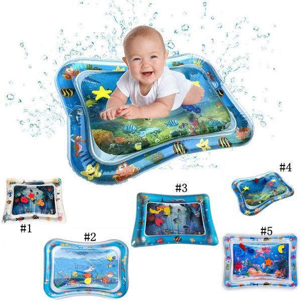 Bauch-Zeit-Seewelt DE Baby Wasser Wasserkissen Spielmatte Aufblasbare Spielzeug