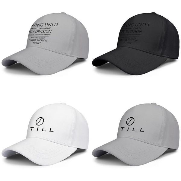 

moving units presents the songs of joy division black grey mens and womens trucker cap cool designer golf design your own vintage hats, Blue;gray