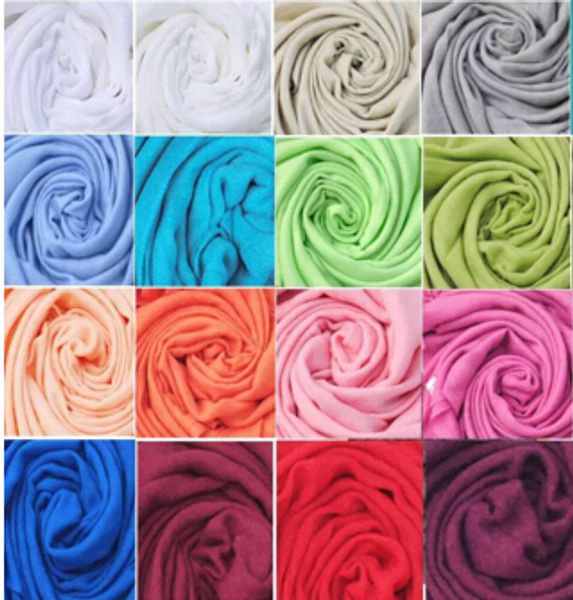 

2019 pashmina cashmere silk solid shawl wrap scarf women's scarf pure 38 color scarf dhl free, Blue;gray
