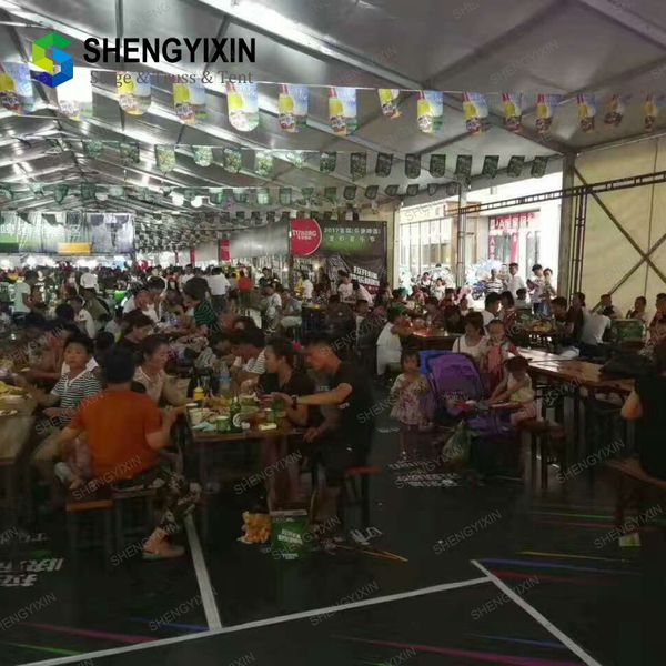 

new outdoor aluminum tent for 100 people small event 10x15m white outdoor aluminium tent for event temporary booth