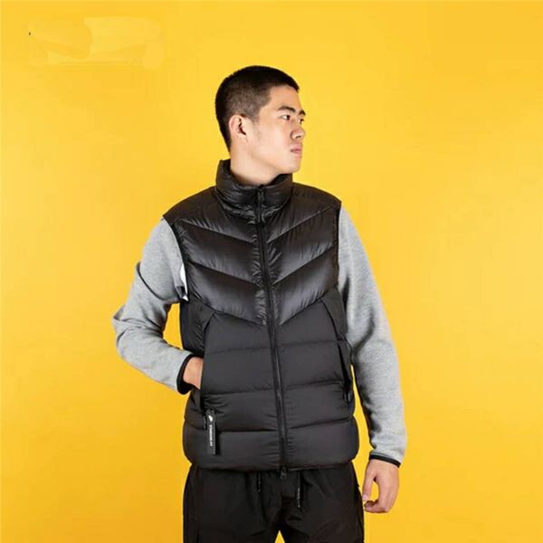 

luxury mens jacket parkas vests down coat hooded waterproof for men and women brand windbreaker luxury hoodie jacket thick, Black;white